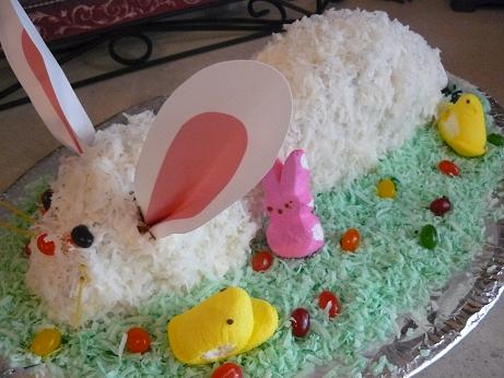easter cake side Cute easter food decorations ideas