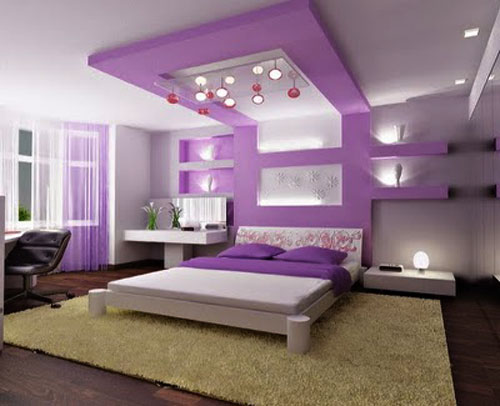 f1d88d139ccdf8d00281f10497a0c6c1 Bedroom in violet colored 2015