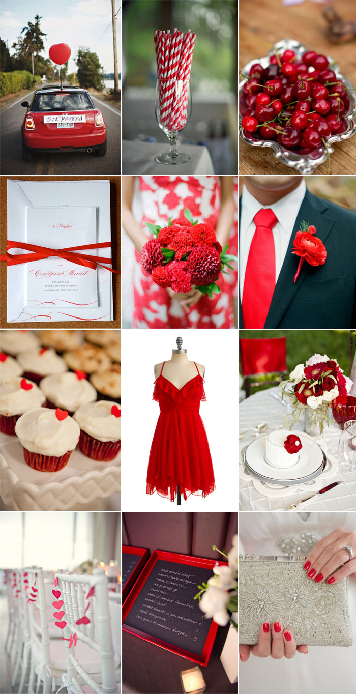 6.1.12 red inspiration Red wedding decorations ideas 