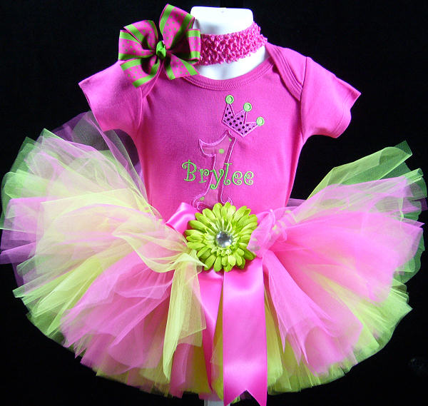 First Birthday Tutus For your baby Cherry Pop Princess Tutu Outfit First Birthday Tutus For your baby
