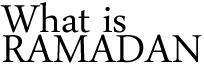 logo Ramadan in the world