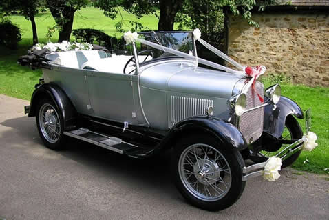 modelA home  Awesome vintage car for wedding 2014 