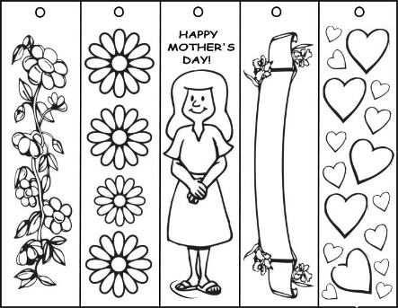 mothers day printables 1 Mothers day coloring pages for kids 2014