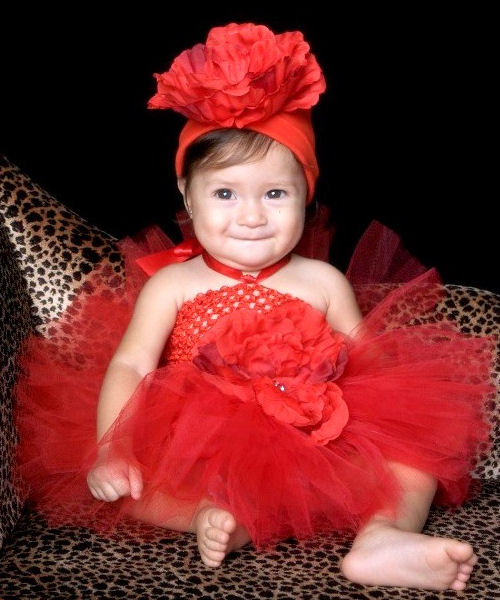 red beauty valentine tutu newborn baby outfits ideas