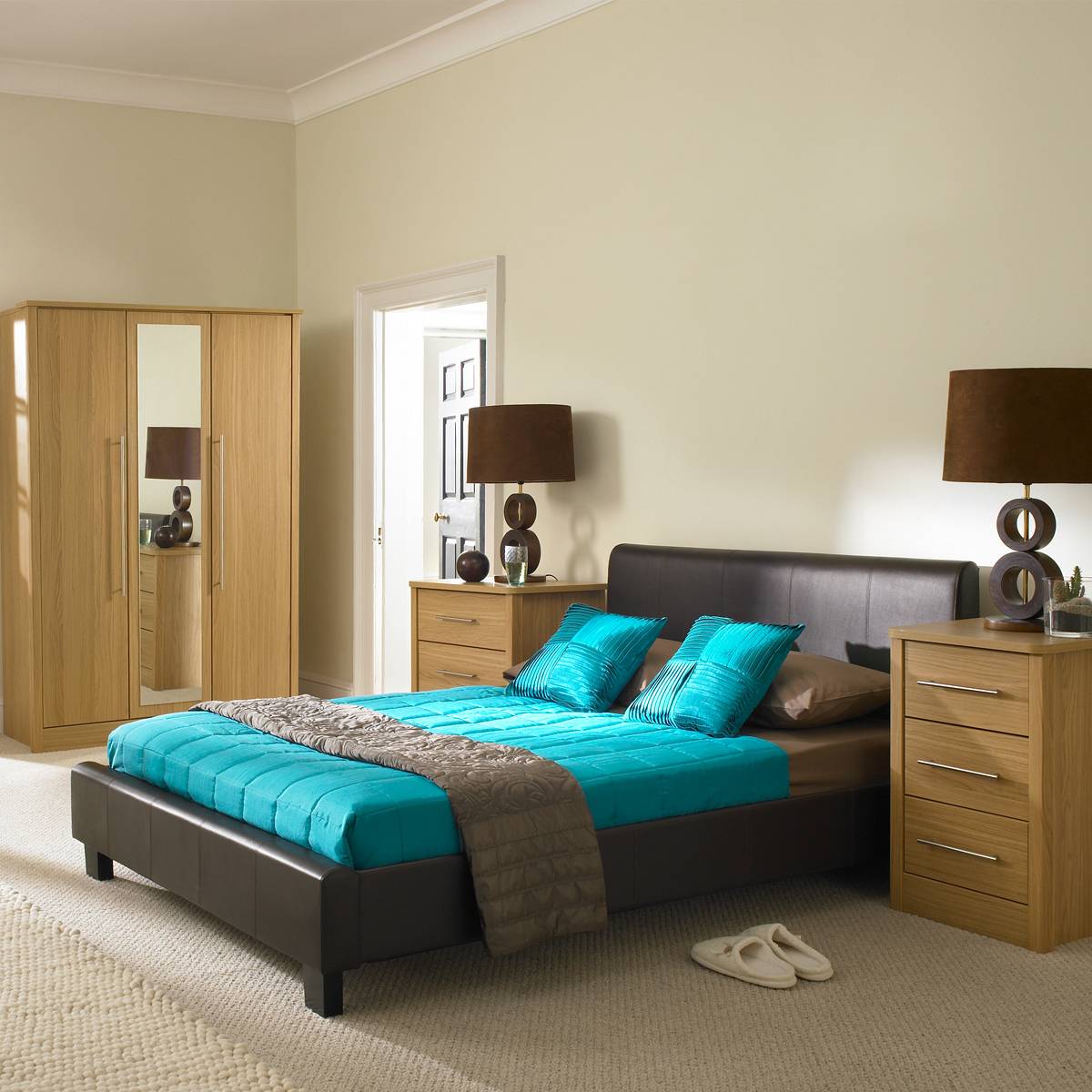 Faro Oak Bedroom Package 3858 Ideas for organizing the bedroom