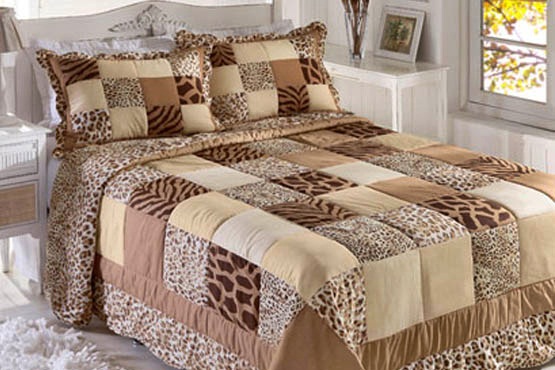 bed cover with animal prints Fashionable and beautiful bed covers 2015
