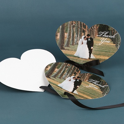  Wedding invitation heart shaped