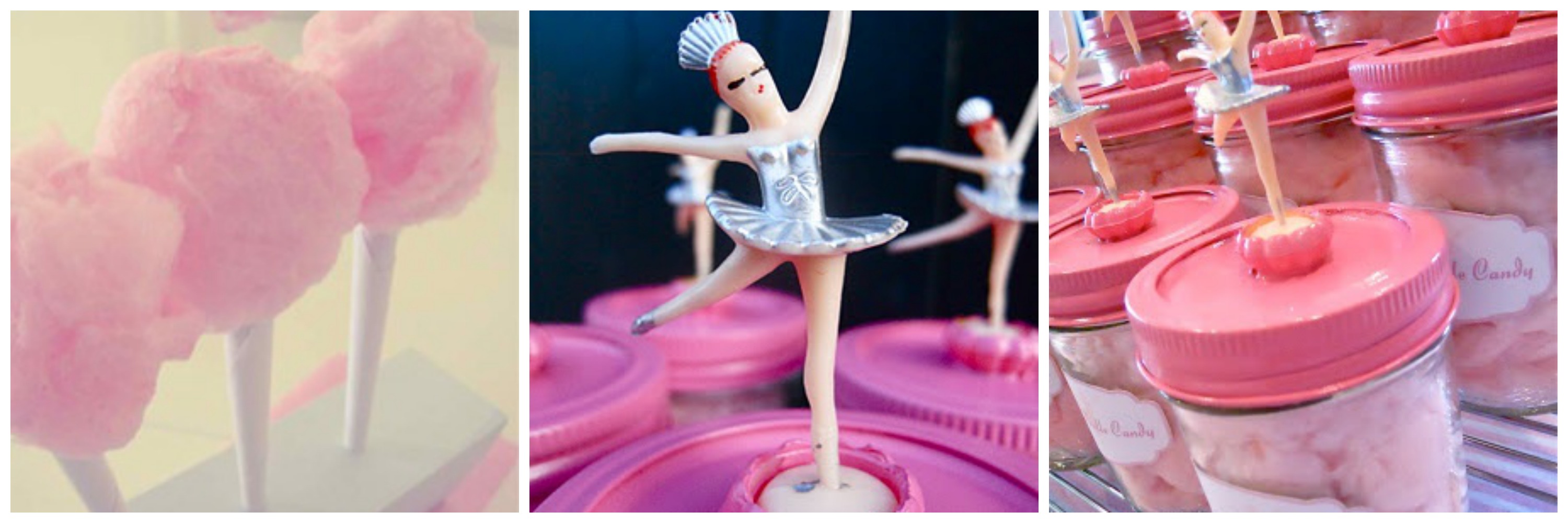 Algodon de azucar Cute Ballerina birthday decorations ideas 2015