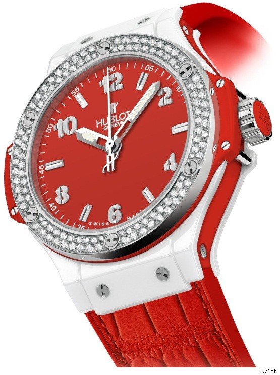 hublot big bang st valentines red Versace watches special for Valentine day 2014