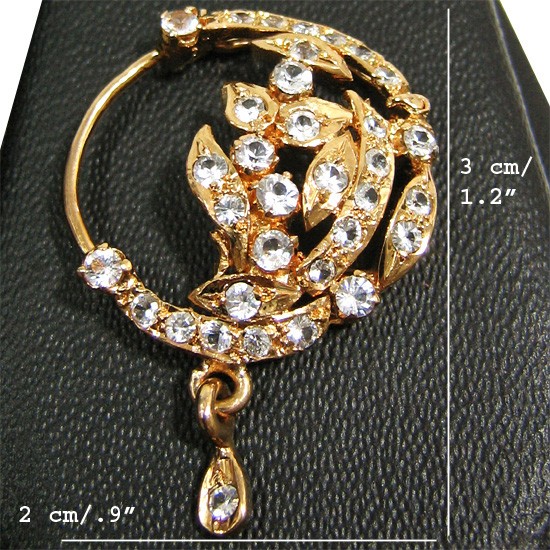 NoseRing A083 Full 1 beautiful indian bridal nose rings 2014