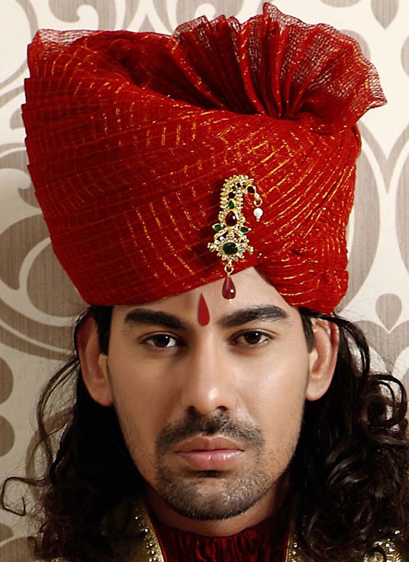 Groom Turban style 2014 wt9905 1 Groom Turban style 2014