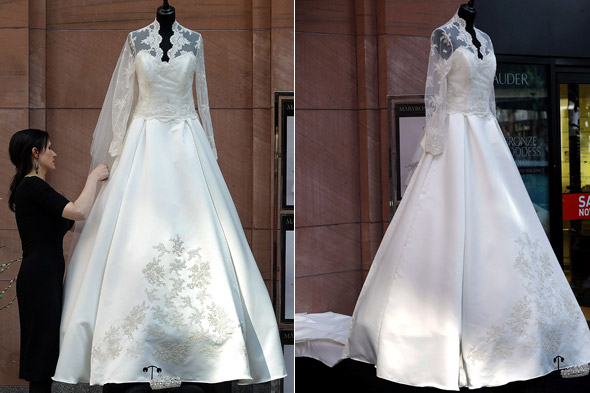 royalweddingdresscopy Wedding dresses in various colors by famous designers