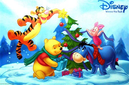 SP WM353 bi Winnie The Pooh 2014 beautiful merry christmas disney wallpapers 