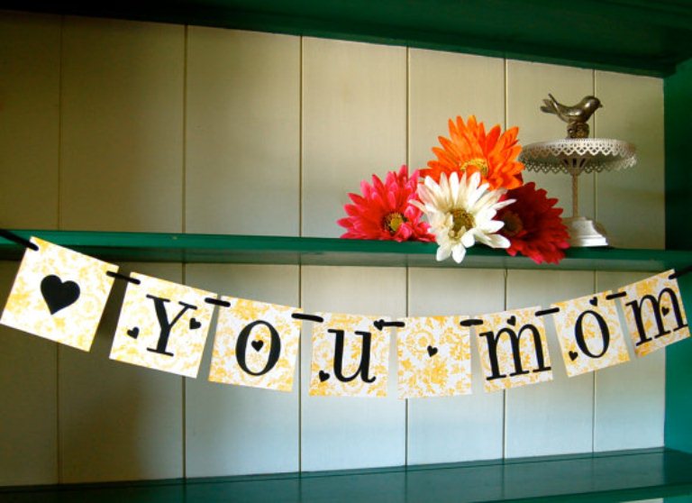 Best mothers day decorations ideas 2014 garlands and paper decorations for mothers day 5 Best mothers day decorations ideas 2014