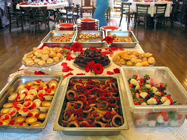 wedding drinks and snacks Snacks for a wedding of 125 guests