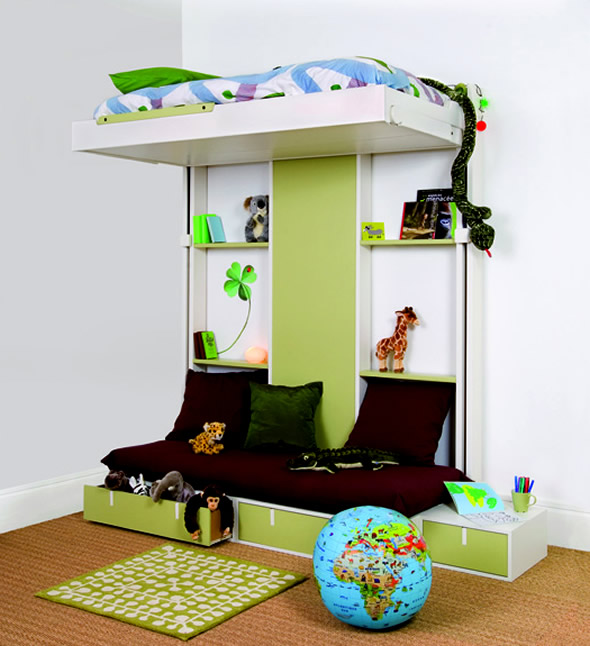 Small Space Bedroom Designs Mobile Bed Kids Children Explore small bedroom decors for Kids 