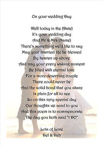  Romantic poems for bride and groom 
