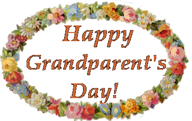 Floral grandparents day wishes Happy Grandparents Day 2014