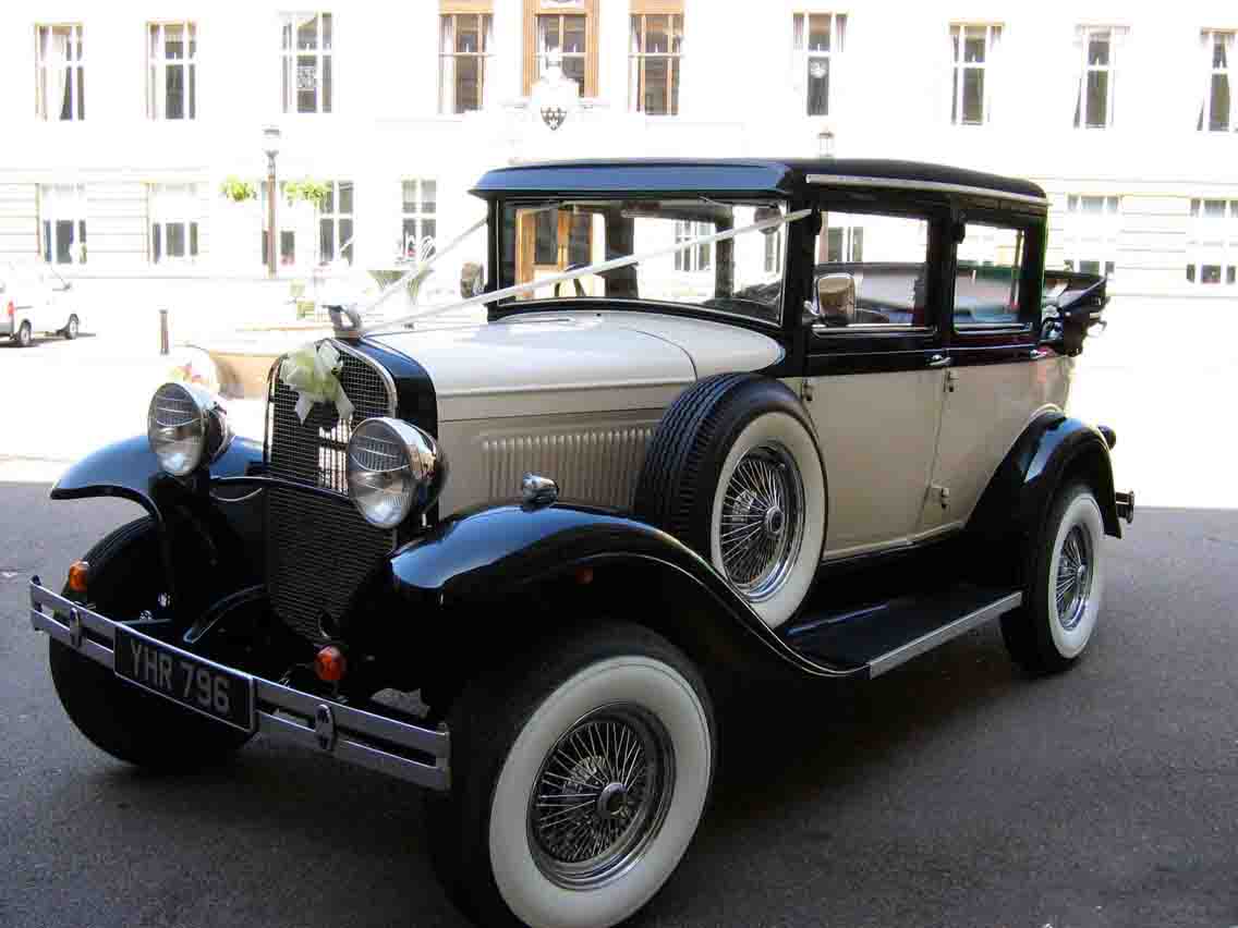 wedding car london wandsworth town hall 1 2  Awesome vintage car for wedding 2014 