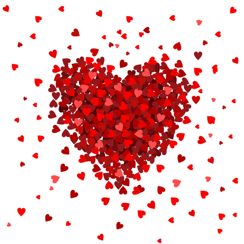 Romantic Happy Valentine day cards vector 15 Luxury Happy Valentine Day Cards