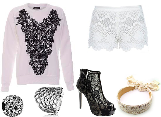 encaje1 How to wear lace and jewelry PANDORA