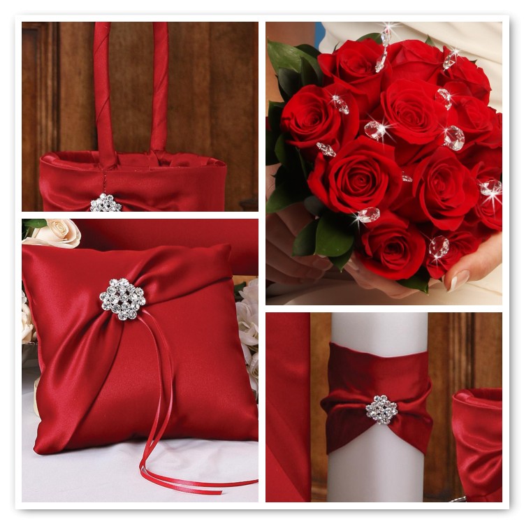pic 46 Red wedding decorations ideas 