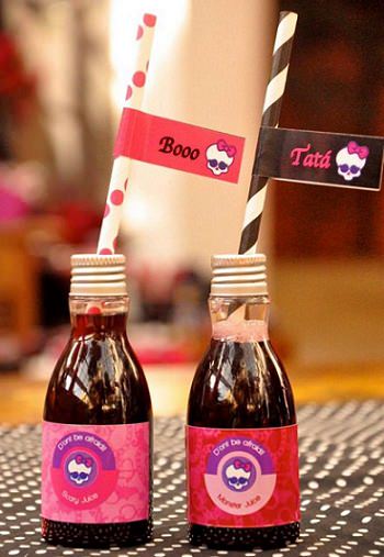 fiesta monster high halloween refrescos New proposals for Halloween Day