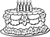 birthday 2 coloring page Wonderful birthday coloring pages for kids