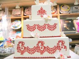 11201 Deluxe Square Wedding Cake designs