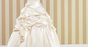 Wedding dresses in various colors by famous designers
