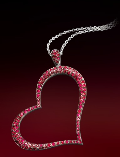 piagetrubies New Valentine necklaces for lovers