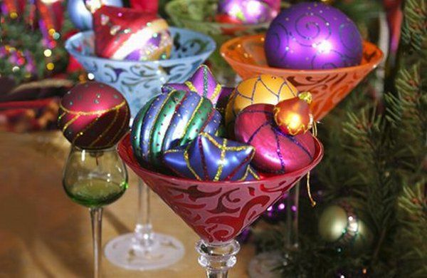 Christmas table decorations15 Table and home Christmas decorating ideas 2014