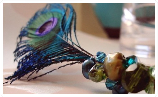 UK Handmade Peacock Wedding Hair Royal wedding with peacock feathers style