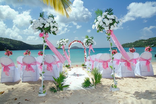 beach weddings in st thomas by paradise bridal consultants2  Checklist for a Wedding party 2015