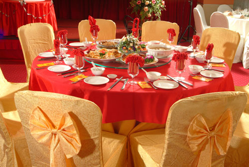 table Tags for a wedding dinner 2014