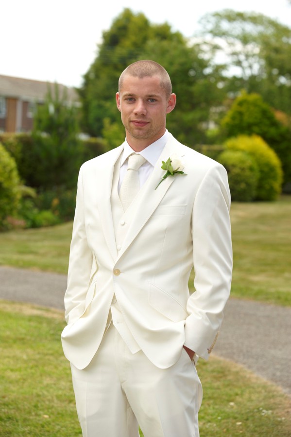 The grooms white suit ... Elegance and bolder white wedding suit uk The grooms white suit ... Elegance and bolder