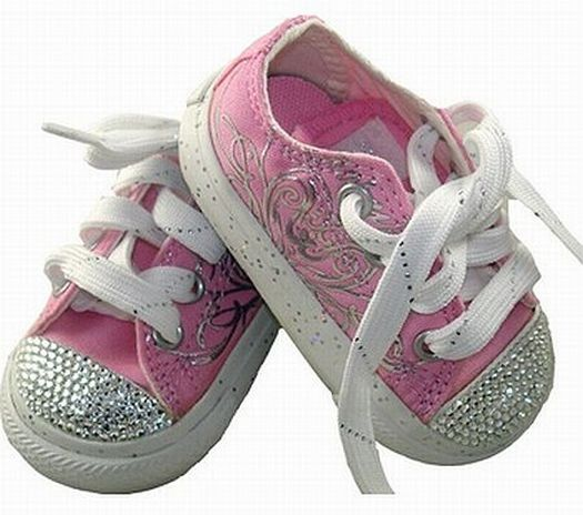 babygirlsneaker1 Cute party shoes for babies 