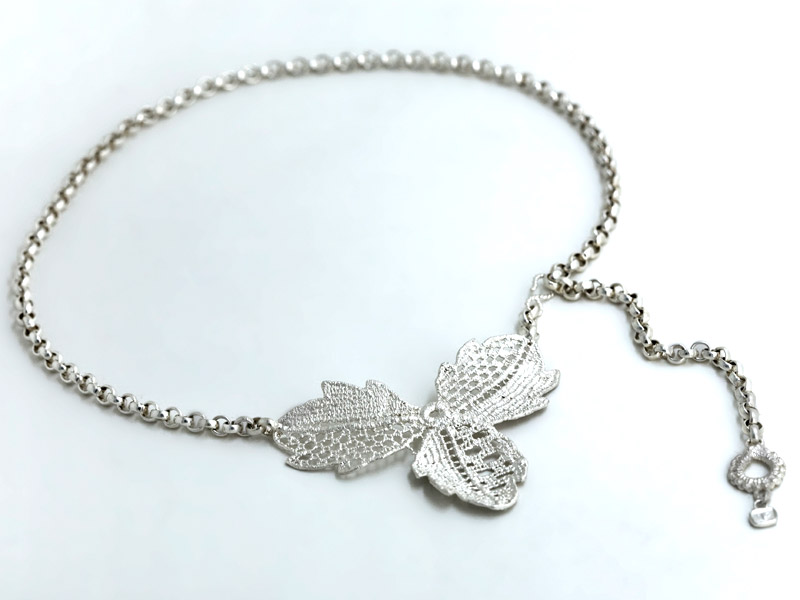 aj white metal lace jewelry 6 Amazing white & silver jewelry 