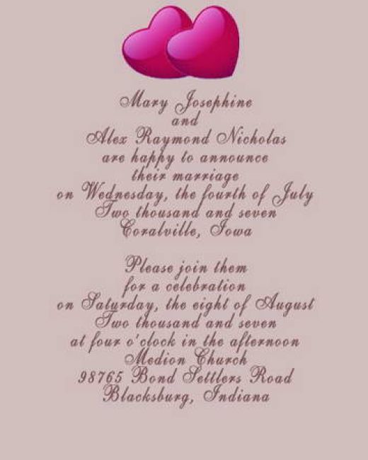 Wedding Invitation Wording Tips The Best wedding invitations wording 2014 