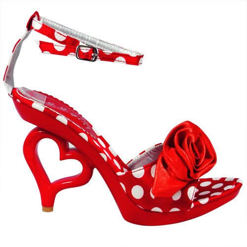 Bridal Shoes 2011 Design 15 Red high heels for valentine night 2014 