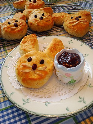 easter biscuits Cute easter food decorations ideas
