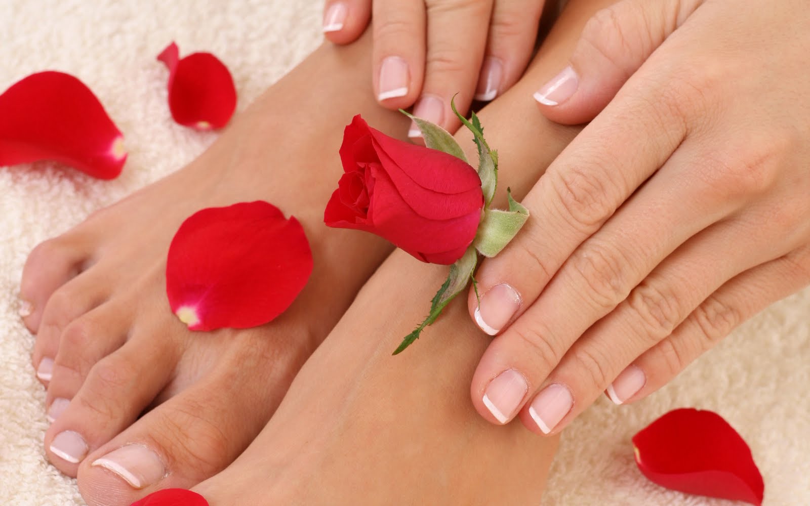 nailsspa rose1 Beautician Tips before Valentine