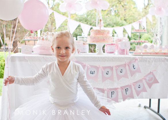 Sierras Princess Party 2011 24 Cute Ballerina birthday decorations ideas 2015
