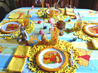 table setting kids party ideas decorating theme Creative birthday table decorations for kids