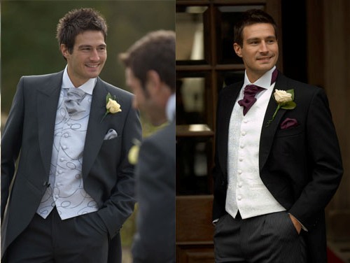 PeterPosh HighSocietyGroom Romantic touch to the grooms suit
