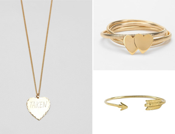 valentine gold accessories Cheery valentine accessories 2014