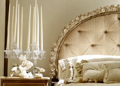 Decorating bedroom with creative headboards classic romantic headboard Decorating bedroom with creative headboards