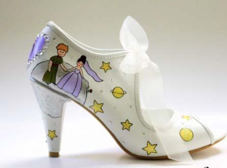 sanemiko funny wedding shoes designs for brides 2015