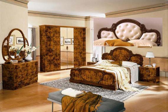 Italian Bedroom Set 4 Modern Italian bedroom for cuoples