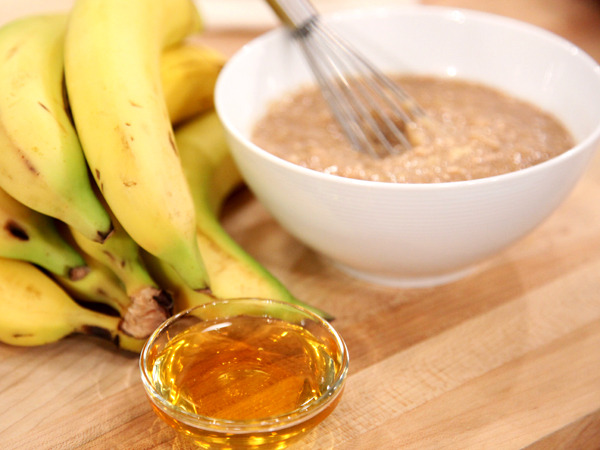 banana and almond oil banana mask for bride